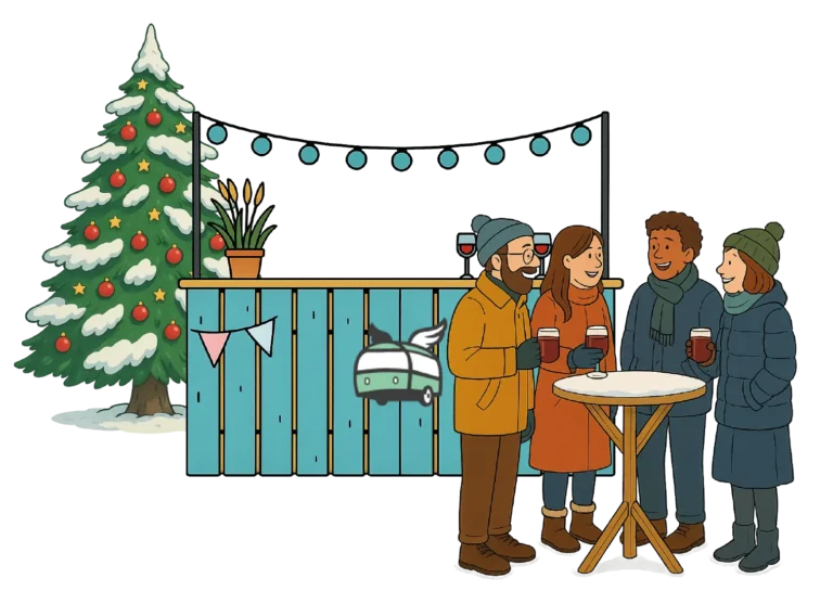 Bordsteinschwalbe-Weihnachtsfeiern